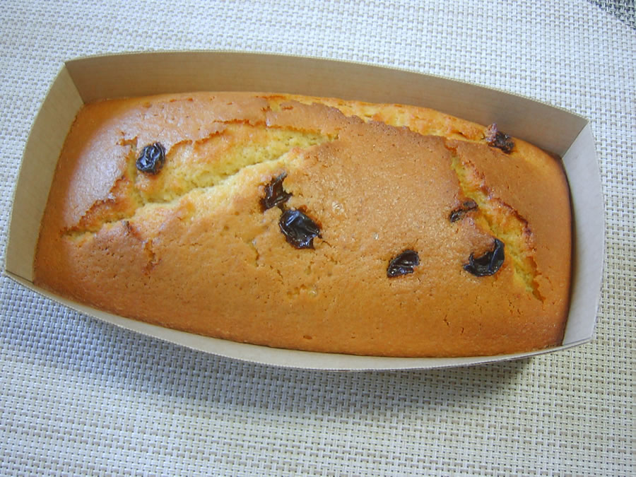 パウンドケーキとスムージー