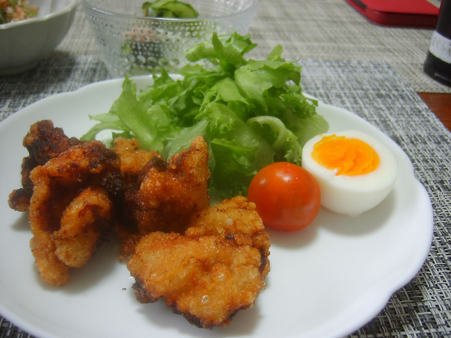 鶏肉の竜田揚げ