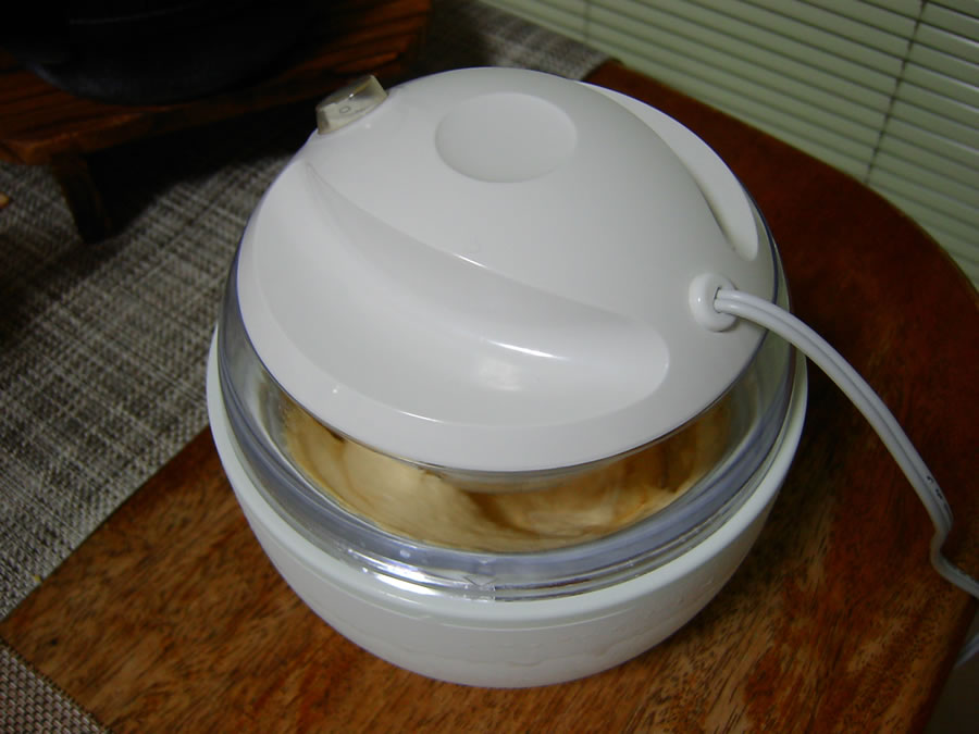 手作りバニラアイスクリーム