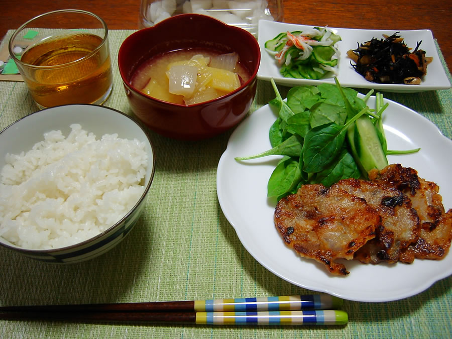 豚肉の味噌ステーキ