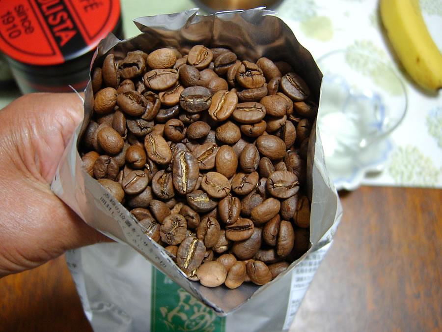 森のコーヒーを開封