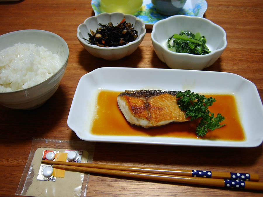 ブリの照り焼き