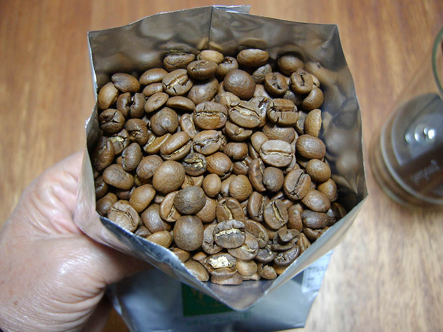 森のコーヒーを開封