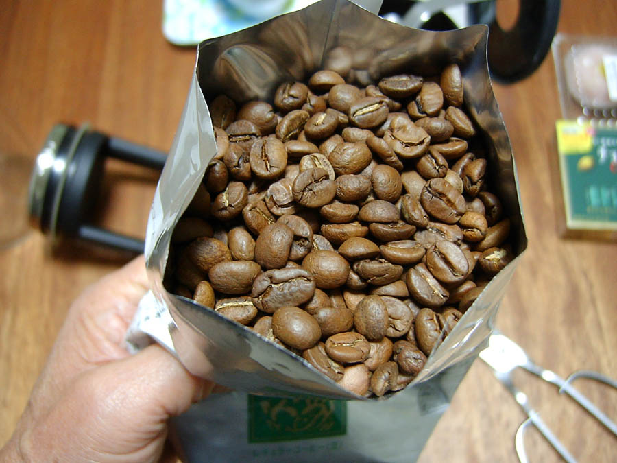 森のコーヒーを開封