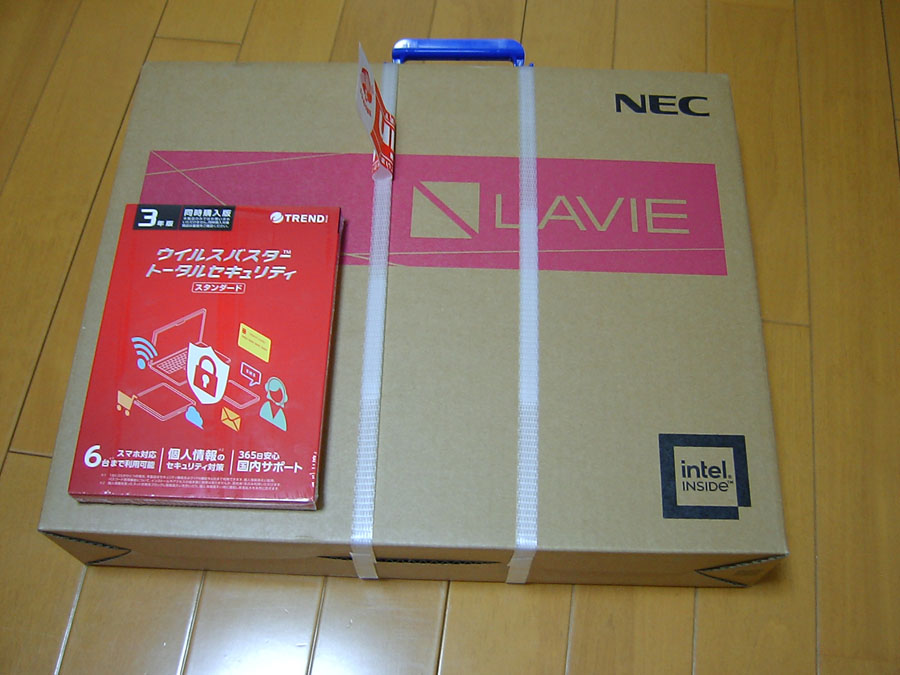 NECノートパソコンLAVIE N1671HAW-J購入