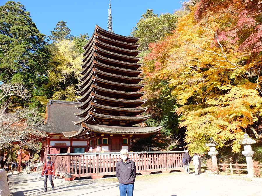 談山神社へ紅葉狩り