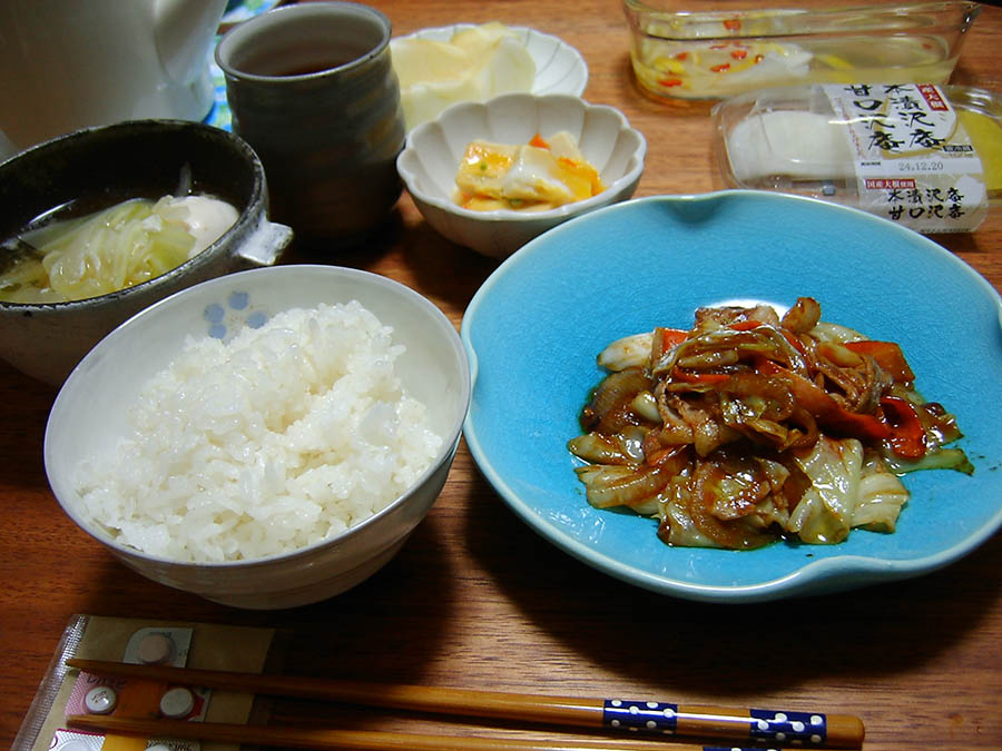 1/3日分の野菜が摂れる回鍋肉