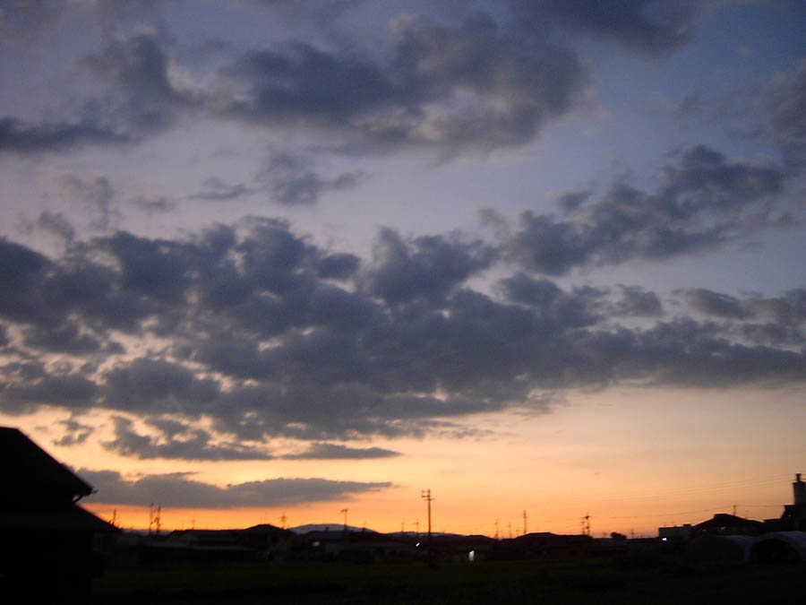夕焼け